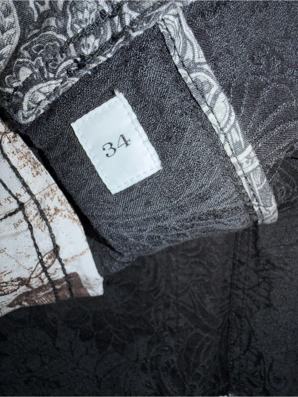 ROBERT GRAHAM Jaren Straight Paisley Print Jeans